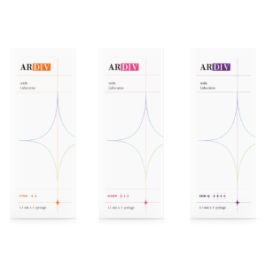 ARDIV Cross-linked Hyaluronic Acid filler 24mg/ml - 1.1ml South Korea